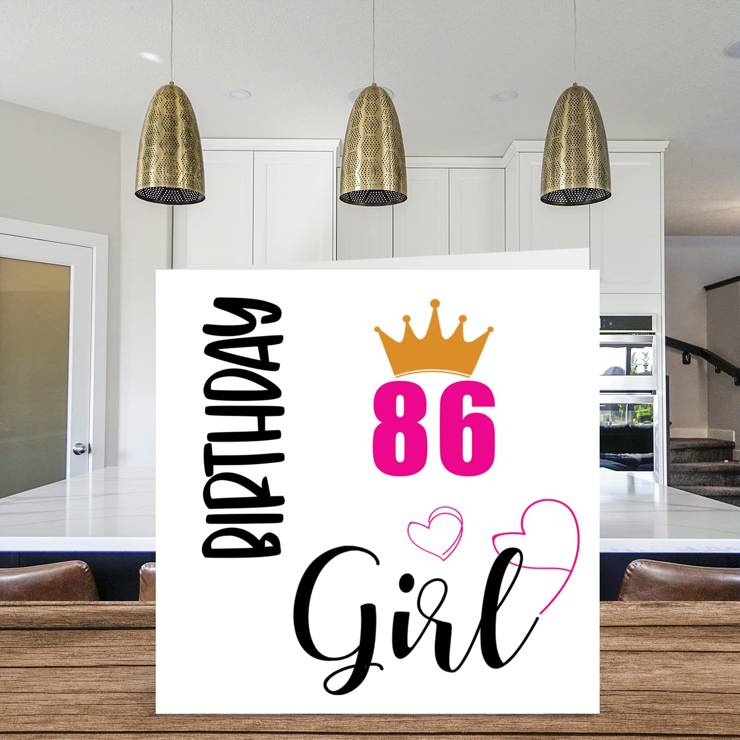 Amazon.com : Stuff4 86th Birthday Card for Women - Birthday Girl